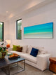 "Scenic Beach" Print on Canvas, 60"x20"