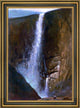 Albert Bierstadt The Falls Framed Premium Canvas Print, 18"x27"