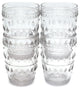 Fez Glass Hi-Ball Set of 4, Clear