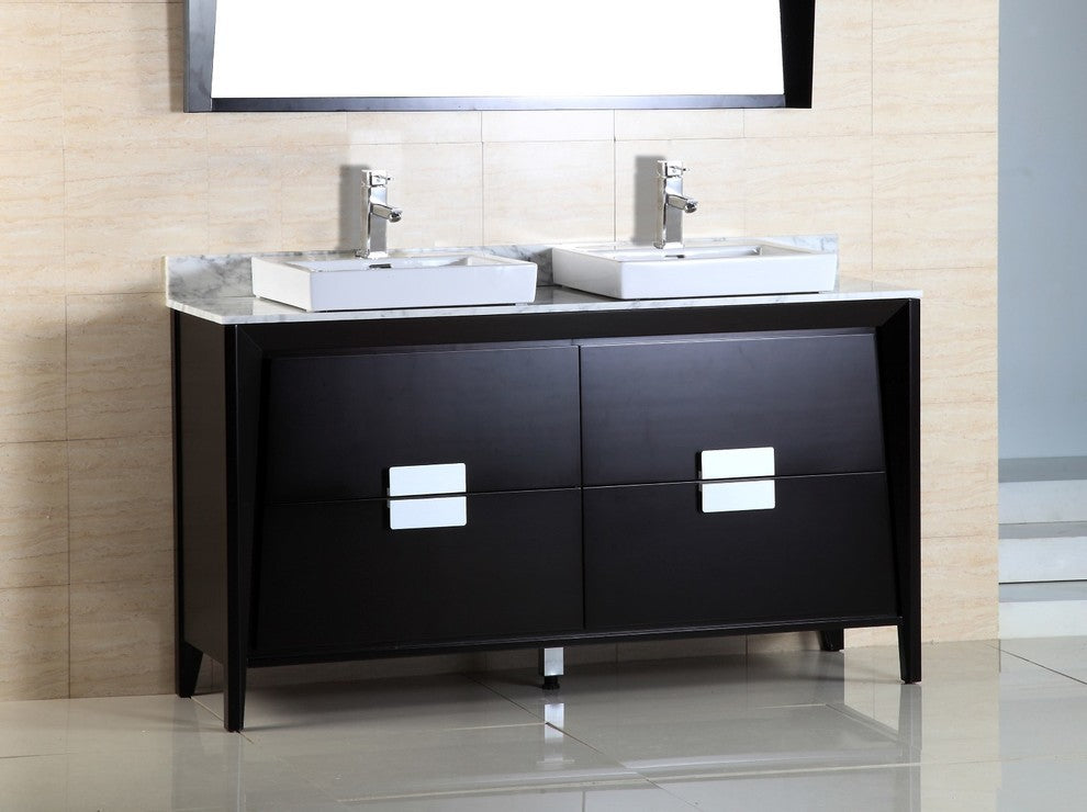 60" Double Sink Vanity