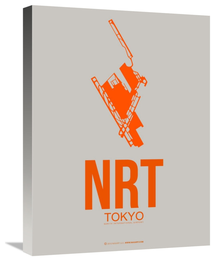 "NRT Tokyo Poster 1" Fine Art Print