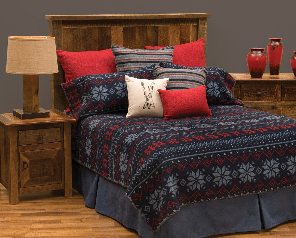 Nordic Blanket Stitched Pillow