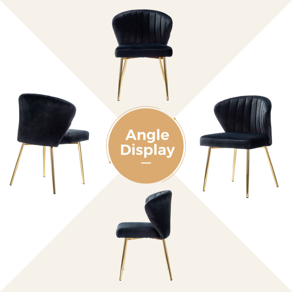 Milia Dining Chair, Black