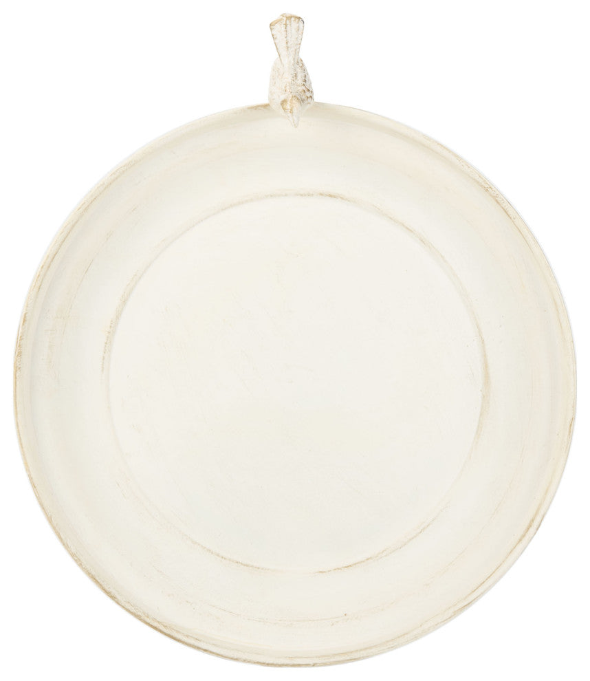 Safavieh Ashlan Bird Bath, Pearl White