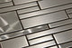 Stainless Steel Magic Pattern Mosaic Blend Tile, 12"x12", Set of 30