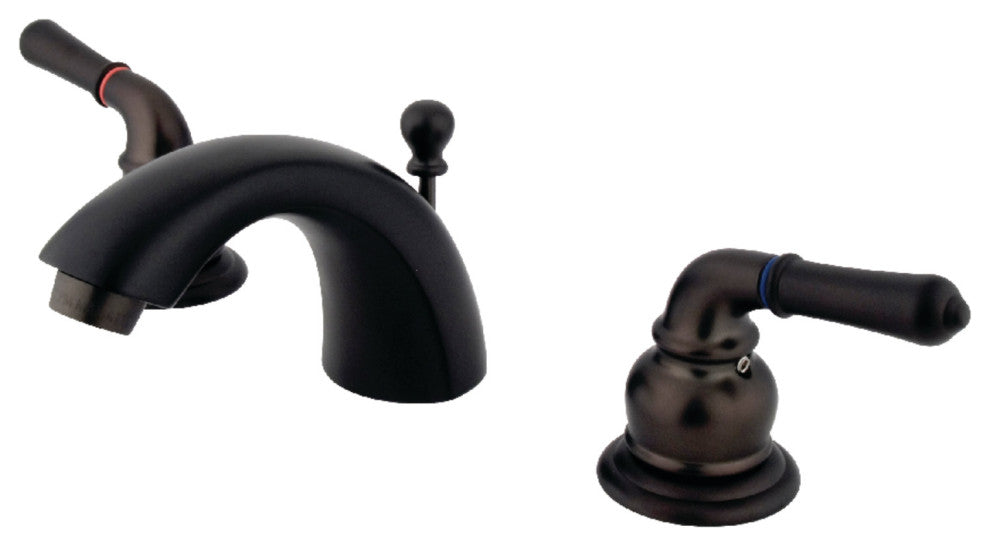 Kingston Brass KS2955 Widespread Bathroom Faucet, Oil Rubbed Bronze