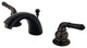 Kingston Brass KS2955 Widespread Bathroom Faucet, Oil Rubbed Bronze