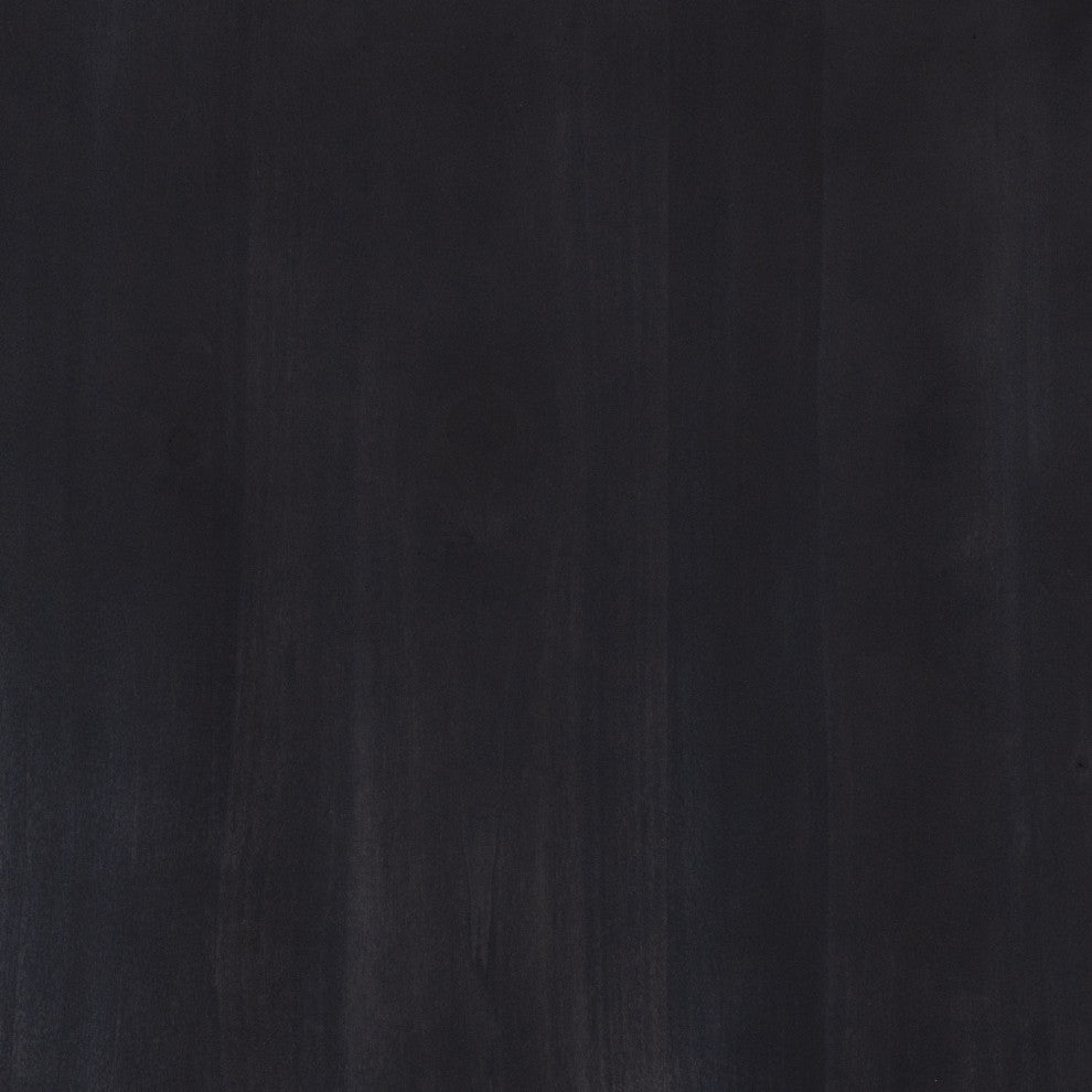 Isador Bar Cabinet, Black Wash Poplar