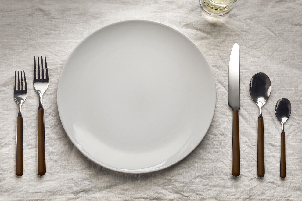 Fantasia Flatware Set, Tobacco, 20 Pcs.