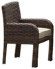 St. Tropez Dining Arm Chair, Sesame