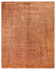 Overdyed One-of-a-Kind Hand-Knotted Area Rug Brown, 8' 1" x 9' 10"