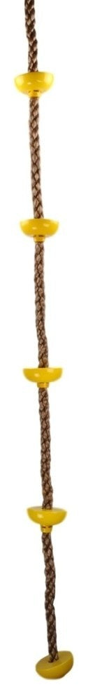 Swing Set Stuff Inc. Climbing Rope with Steps Yellow