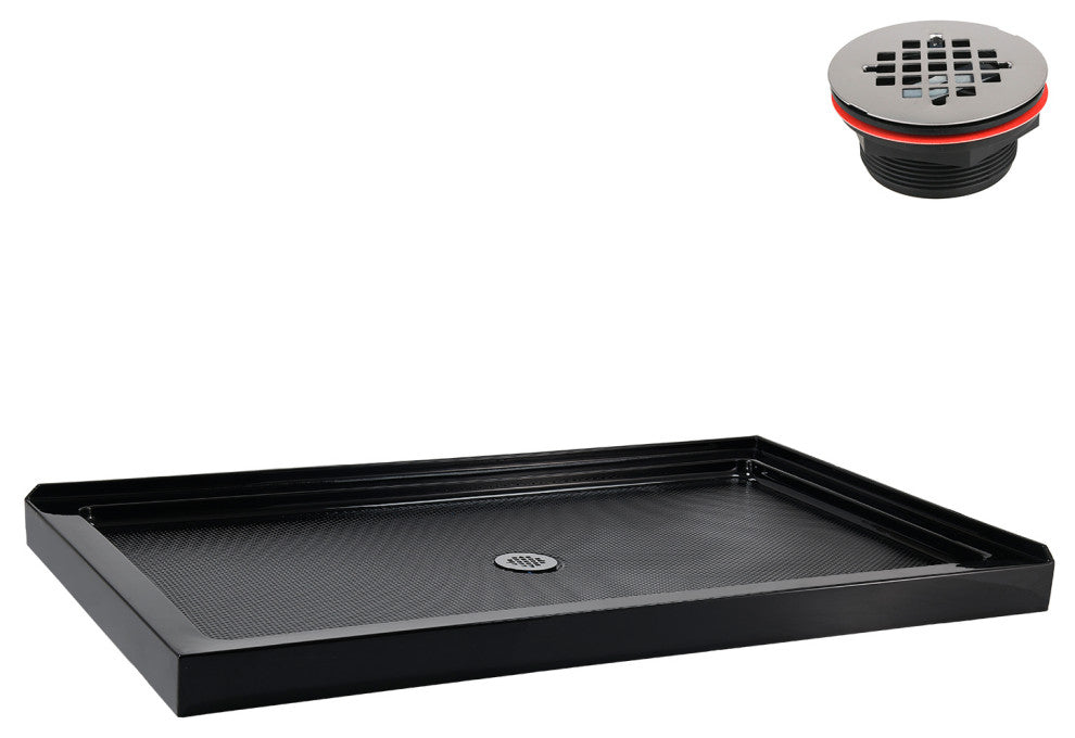 Streamline NT-2244-60BL-CR 60"x36" Shower Base, Drain Included