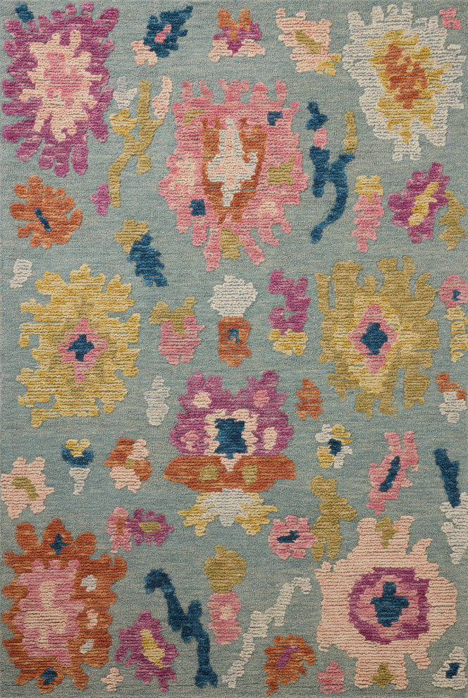 Loloi Tilly Spa / Multi 8'-6" x 11'-6" Area Rug