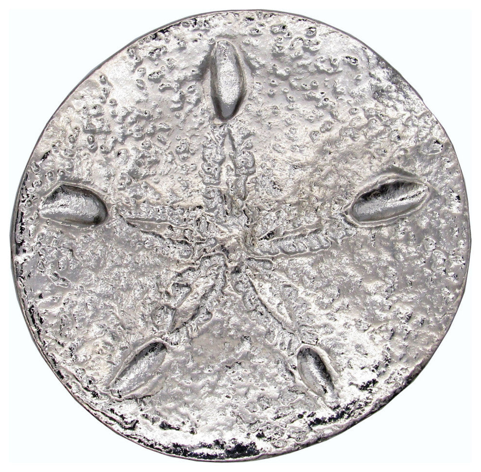 Sand Dollar Cabinet Knob, Nickel