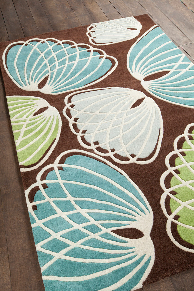 Inhabit Contemporary Area Rug, 5'x7'6"