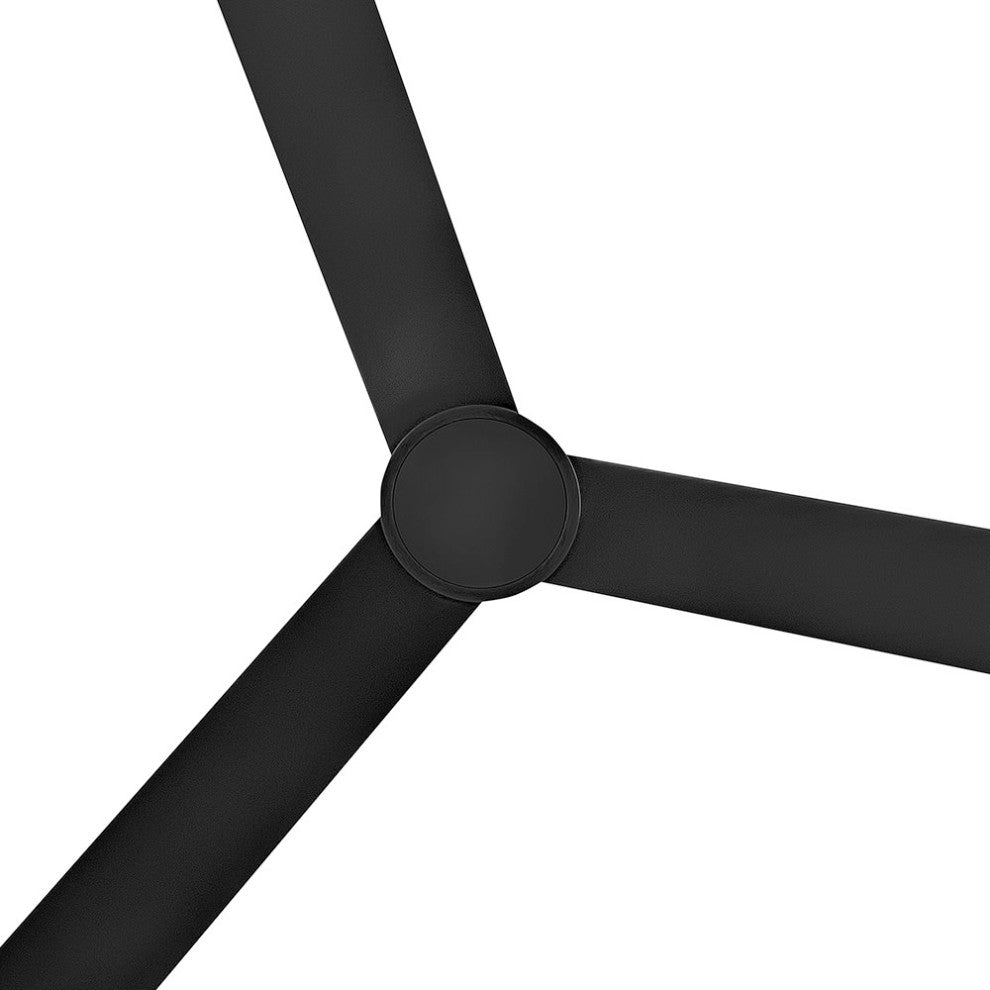 Hinkley Speck 52" Smart Fan, Matte Black