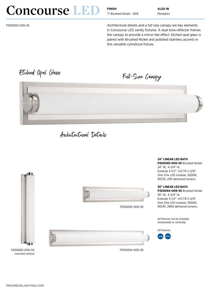 Concourse 1-Light Bath Sconce