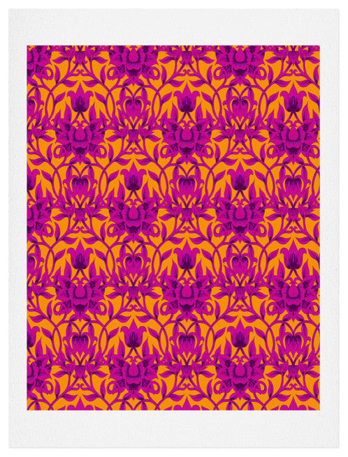 Deny Designs Aimee St Hill Vine Pink Art Print