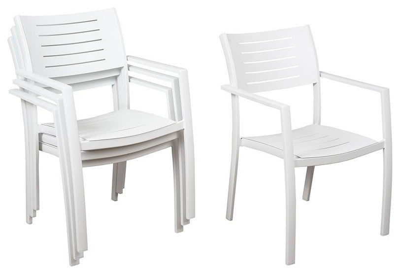 Atlantic Noordam 4-Piece Patio Armchairs | High Quality Wicker