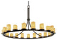 DAKOTA 21-Light 1-Tier Ring Chandelier