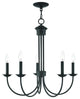 Livex Lighting Estate Light Chandelier, Bronze