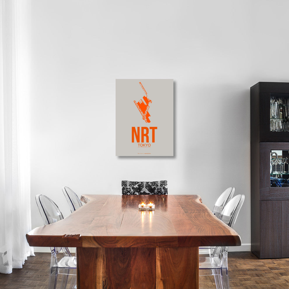 "NRT Tokyo Poster 1" Fine Art Print