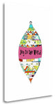"Geometric Ornament" By Sarah Ogren, Giclee Print on Gallery Wrap Canvas