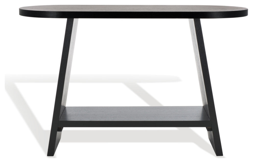 Safavieh Couture Julianna Wood Console Table, Black