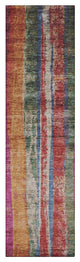 Machine Washable Indoor/Outdoor Chantille ACN1910 Putty 2'3" x 7'6" Runner Rug