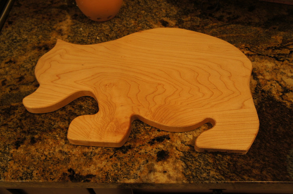 Bear Hard Maple Cutting Board