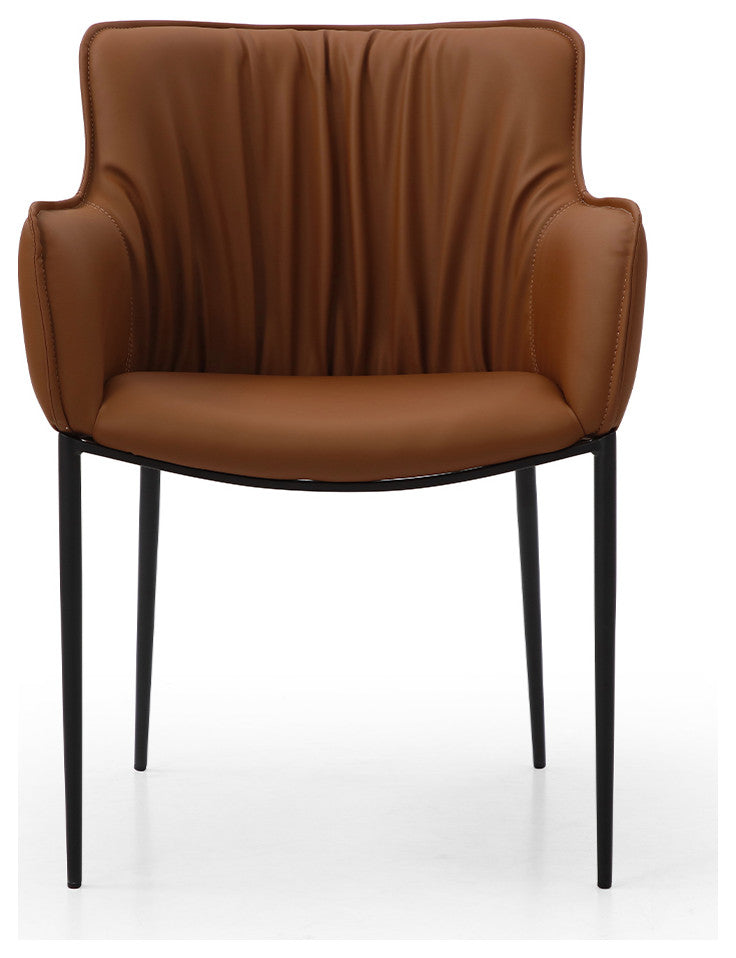 Tiffany Dining Armchair, Brown