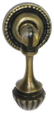 Teardrop Pull With Carved Bulb Drop