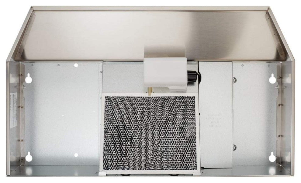 Broan 413004 30" Ductless Under-Cabinet Range Hood, Stainless Steel