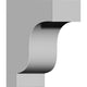 4 1/2"W x 7 1/2"D x 10"H Traditional Corbel