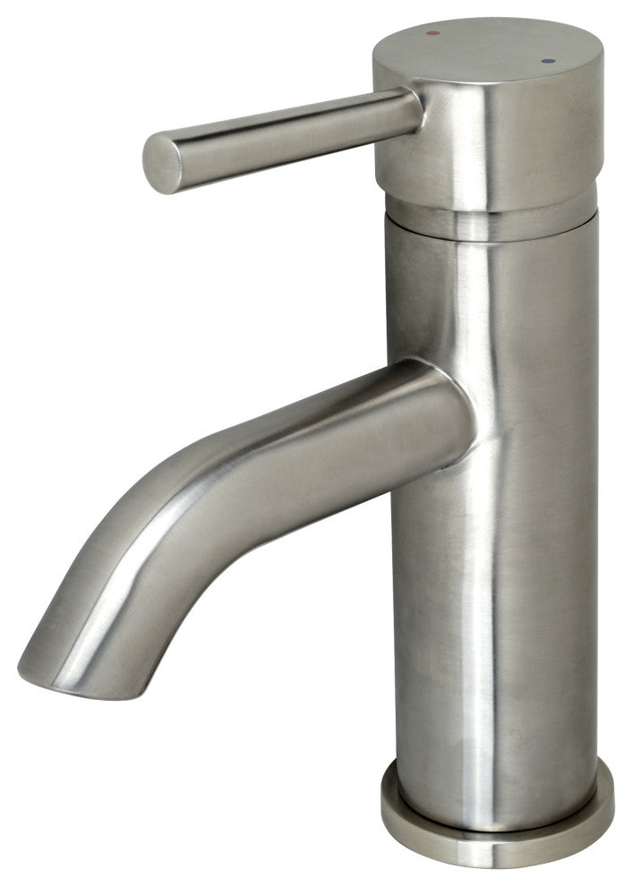 Luxier BSH03-S Single-Handle Bathroom Faucet with Drain, Brushed Nickel