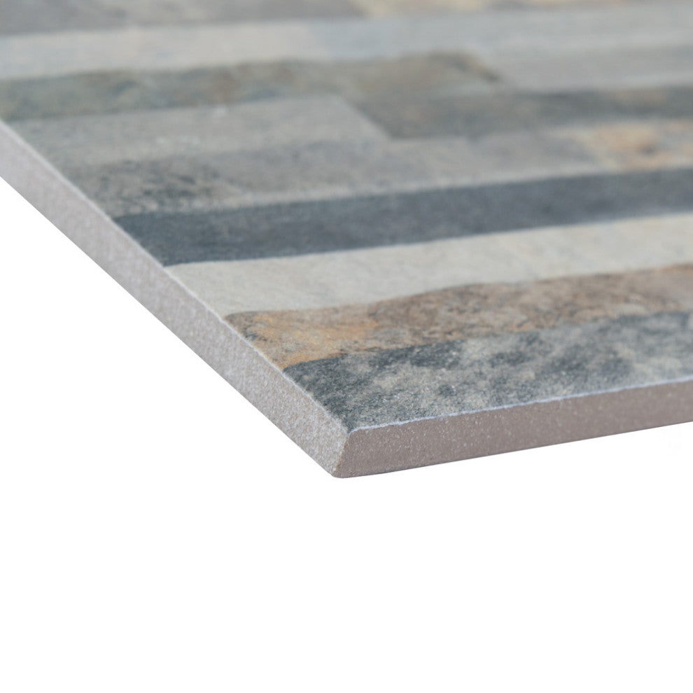Muro Ardesia Porcelain Wall Tile, Gris