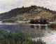 Claude Oscar Monet Landscape at Port-Villez Premium Canvas Print