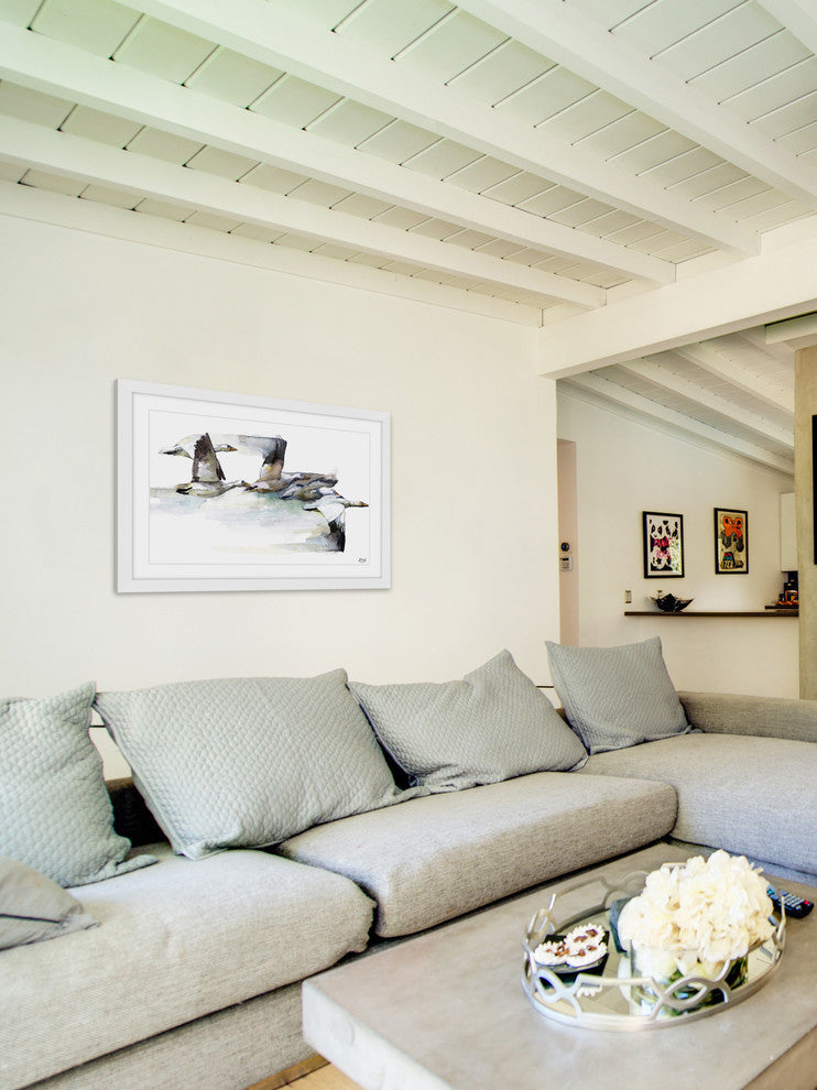 "Heading South" Framed Print by Rachel Byler