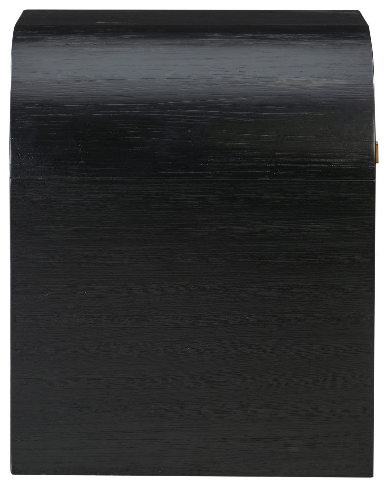 Hump Nightstand, Black