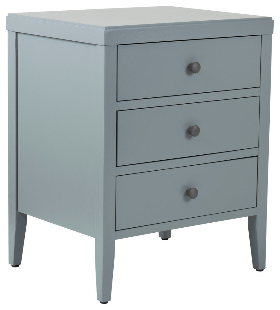 East at Main Webb Acacia Wood Rectangle Accent Table, Gray
