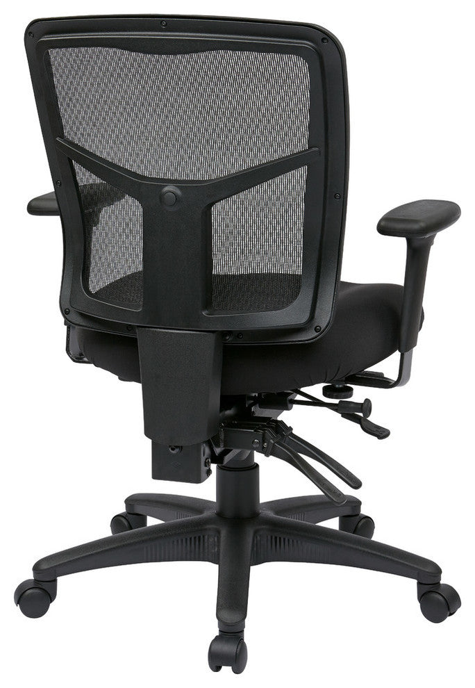 ProGrid Back Managers Chair With 3-way Adjustable Arms