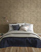 Hammered Metal Pattern Wallpaper, Bronze, Bolt