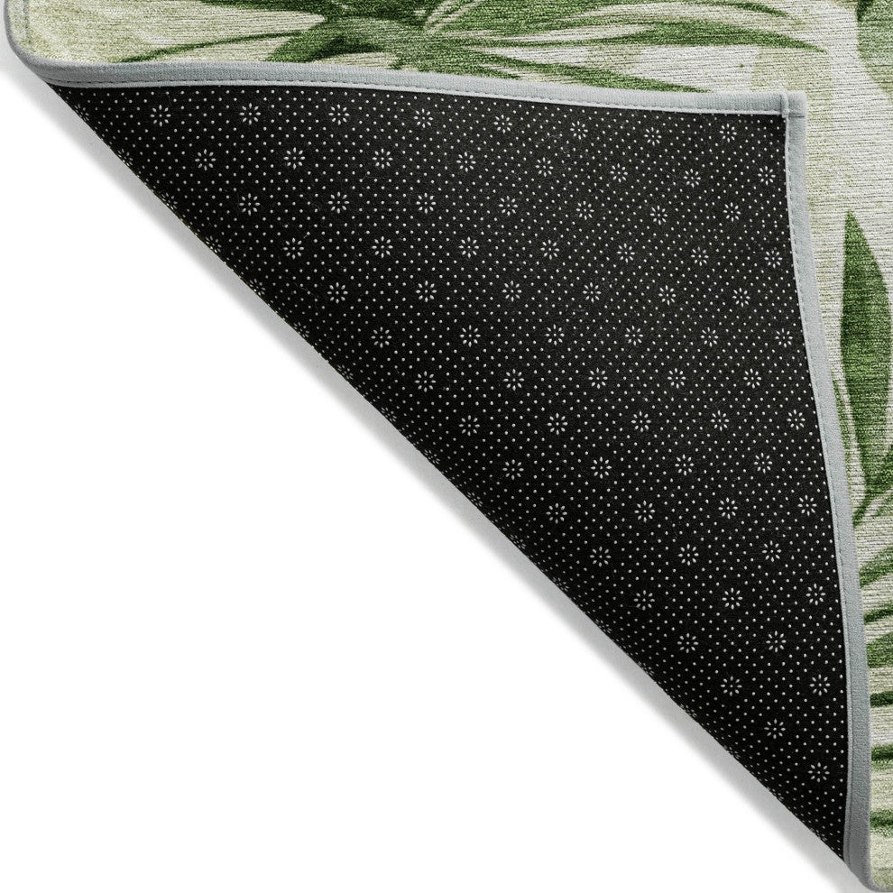 Machine Washable Indoor/Outdoor Chantille ACN1886 Aloe 9' x 12' Rug