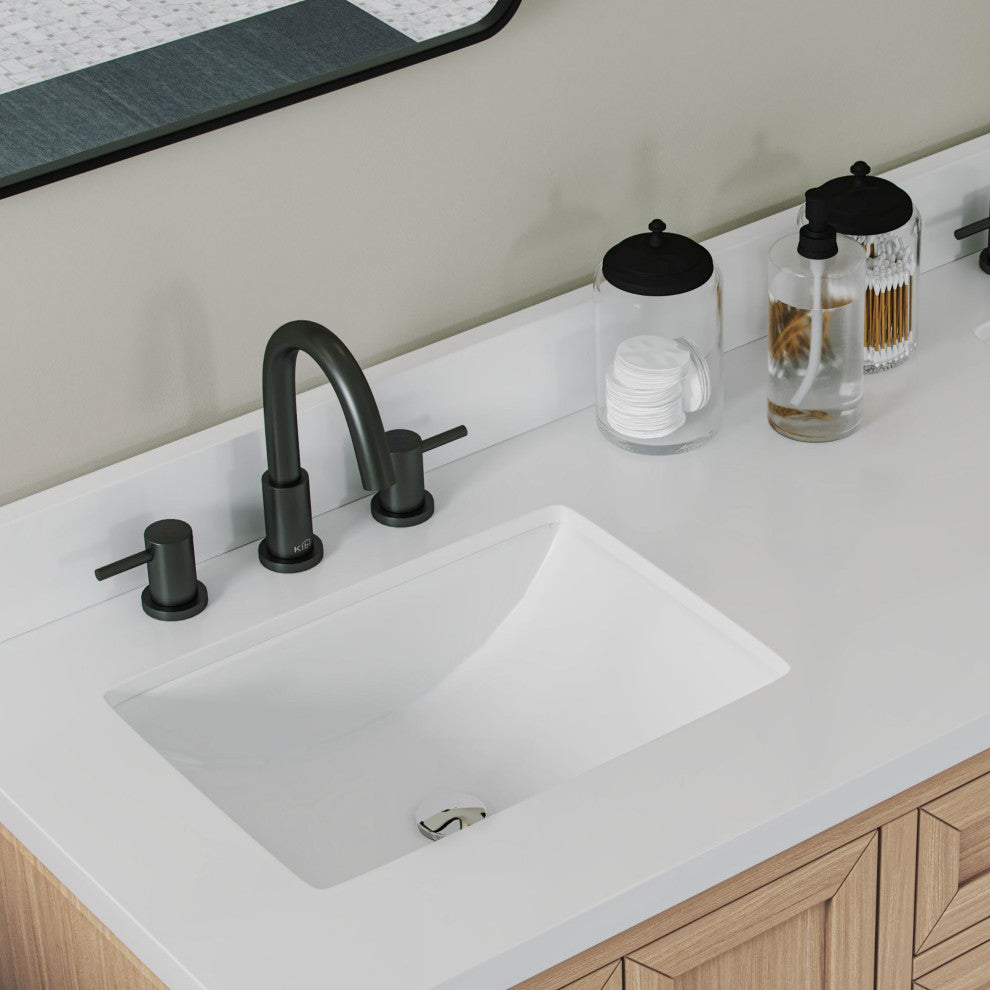 The Asher Bathroom Vanity, Gray, 60", Double Sink, Freestanding
