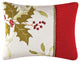 Jardin Rouge Boudoir Embroidered Pillow by April Cornell