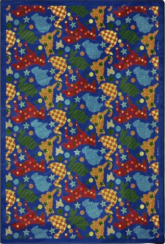 Playful Patterns Rug, Animal Crackers, 7'8"x10'9"