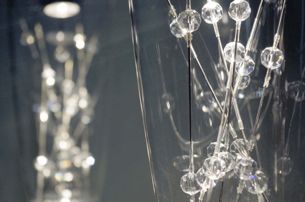 Willow 1 Light Pendant Lighting, Satin Nickel, LED