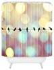 Deny Designs Shannon Clark Birds And Bokeh Shower Curtain