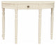 Entry Way Console Table, White